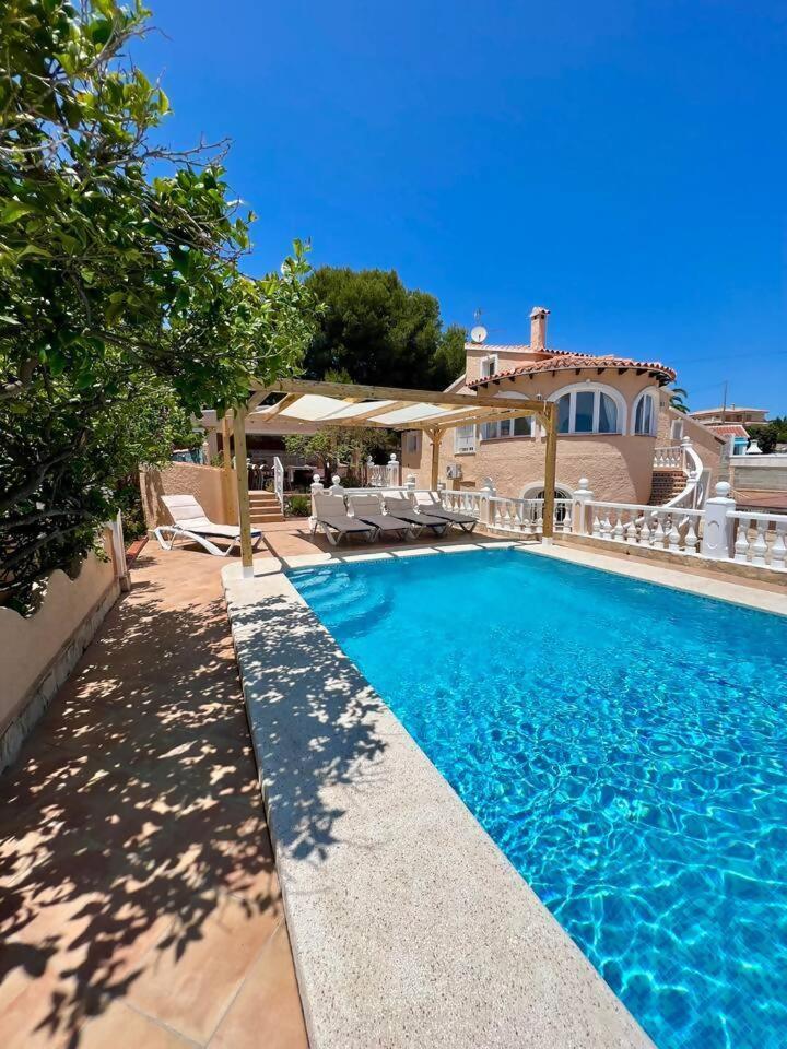 Relaxdiversion En Villa Piscina Bbq Y Cocina Ext Calp Exterior foto